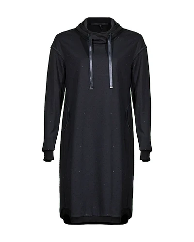 Beate Heymann Scattered Rhinestone Terry Dress