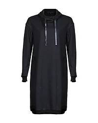 Beate Heymann Scattered Rhinestone Terry Dress