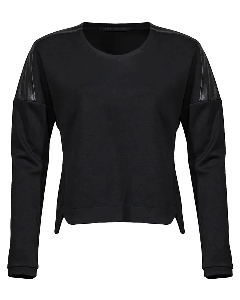 Beate Heymann Pleather Top