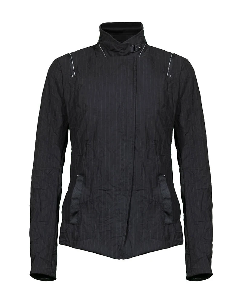 Beate Heymann Pinstripe Zip Jacket