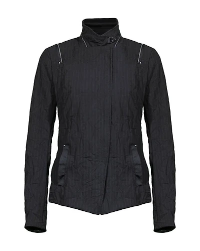 Beate Heymann Pinstripe Zip Jacket