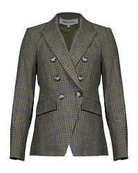 Veronica Beard Miller Dickey Jacket Plaid