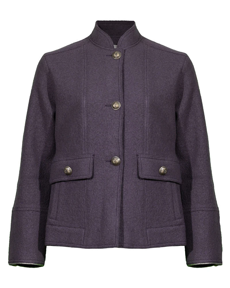 Tonet Swing Boiled Wool Jacket