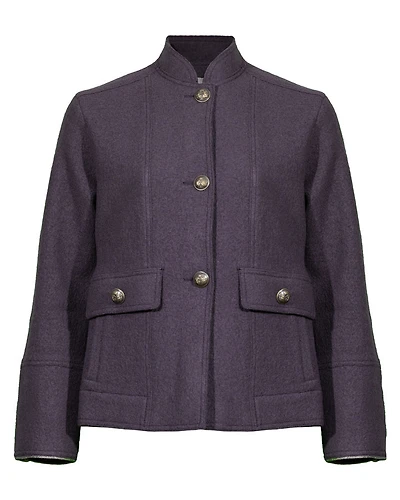Tonet Swing Boiled Wool Jacket