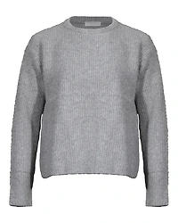 Majestic Filatures Wool Fox Rib Knit Pullover