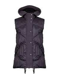 Tonet Padded Vest With Wool Trim