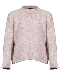 Eileen Fisher Orgain Cotton Funnel Neck Sweater