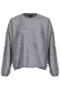Eileen Fisher Cashmere Fluff Crew Neck Sweater