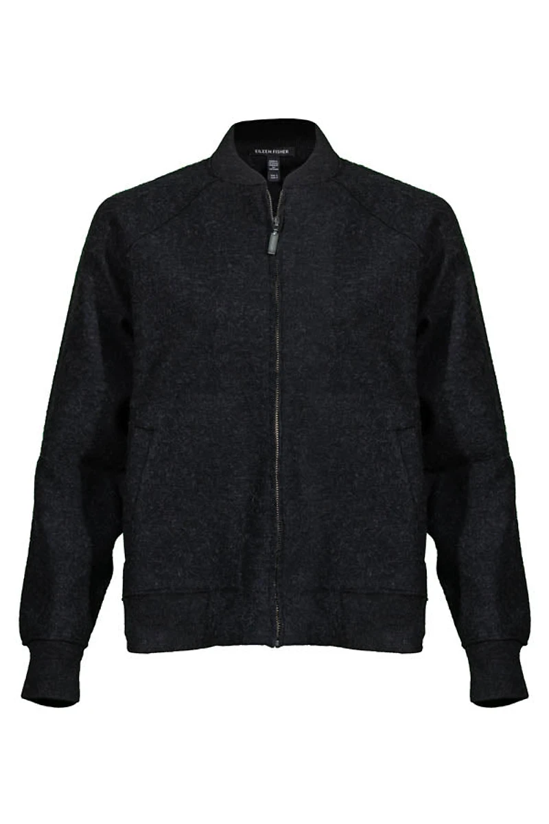 Eileen Fisher Boiled Wool Jacket