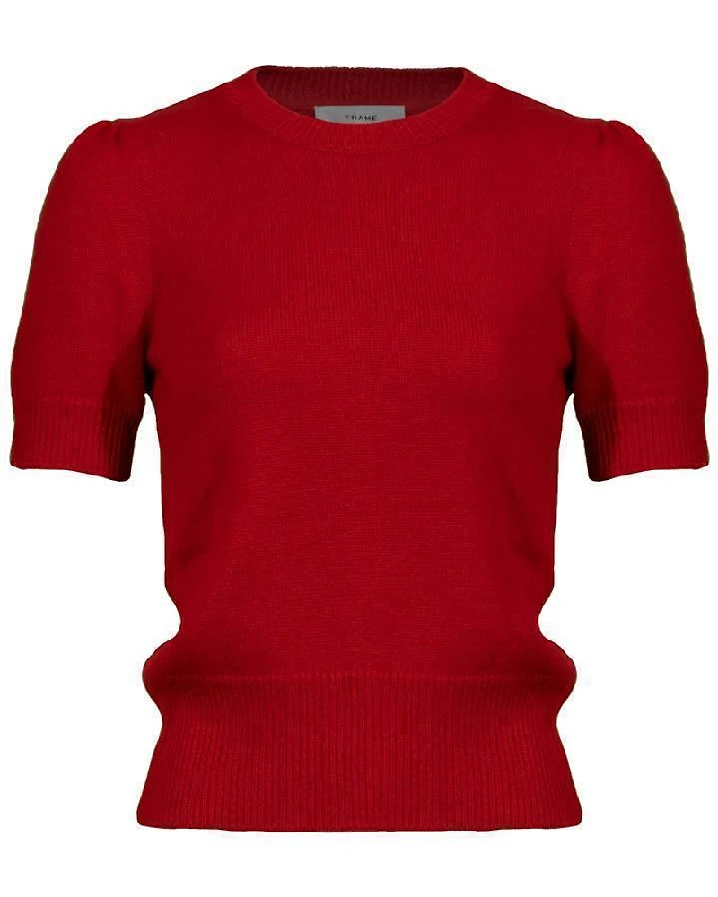 Frame Cashmere Gathered Sweater