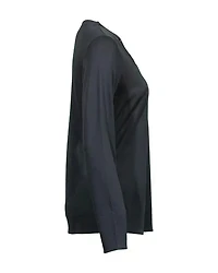 Purotatto V-Neck Cashmere Jersey Top