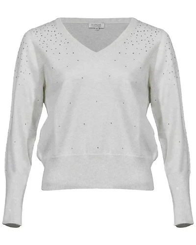 Kinross Crystal Vee Pullover
