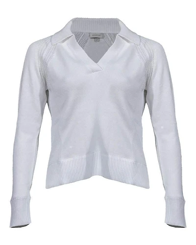 Kinross Splitneck Long Sleeve Polo