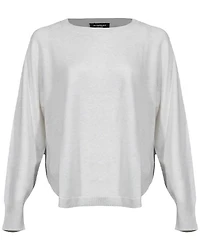 Repeat Organic Cashmere Round Hem Sweater