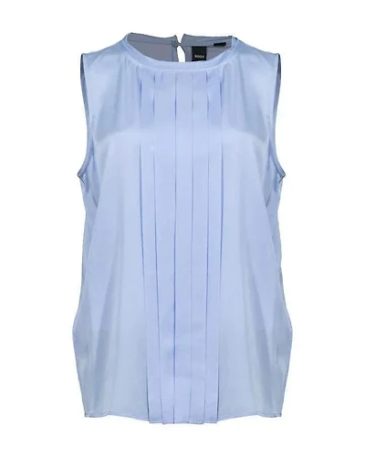 Hugo Boss Bemiula Sleeveless Silk Top