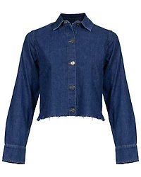 DL1961 Montauk Crop Denim Shirt