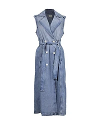 DL1961 Sleeveless Trench Coat Dress