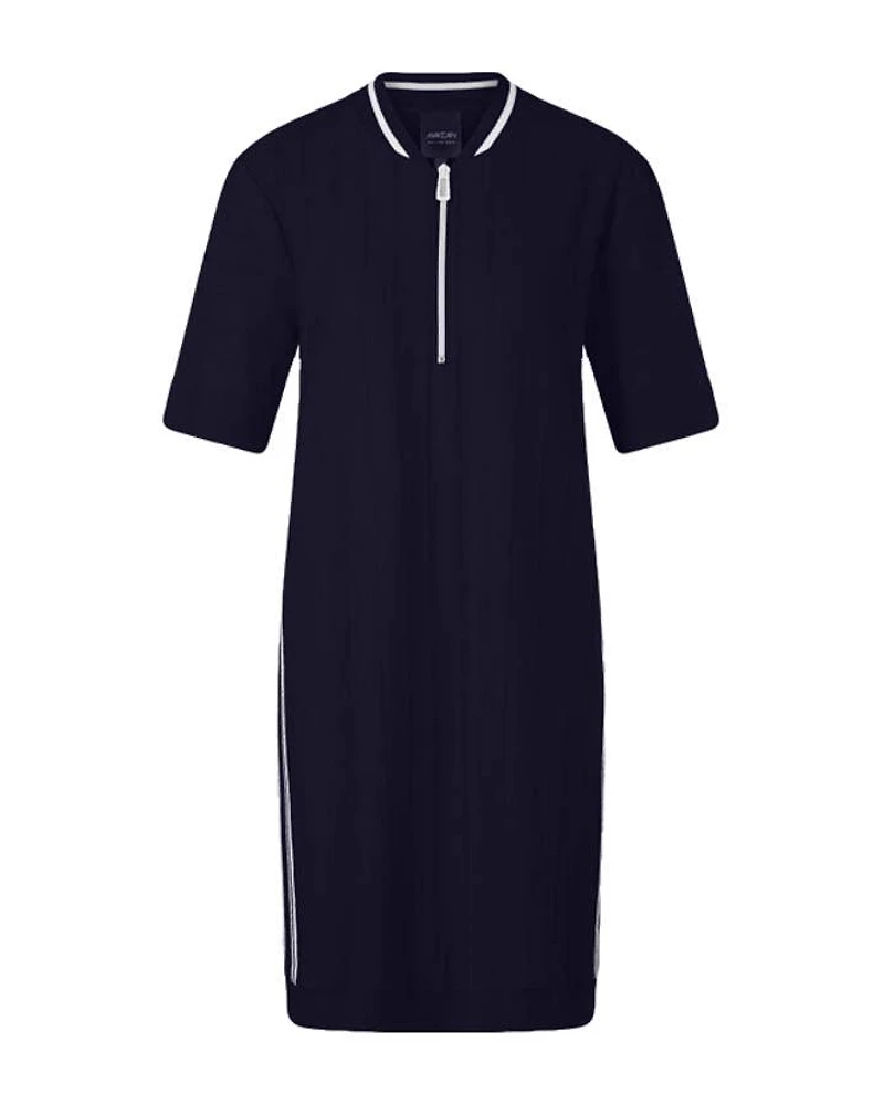 Marc Cain Scuba Zip Neck Dress