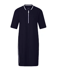 Marc Cain Scuba Zip Neck Dress