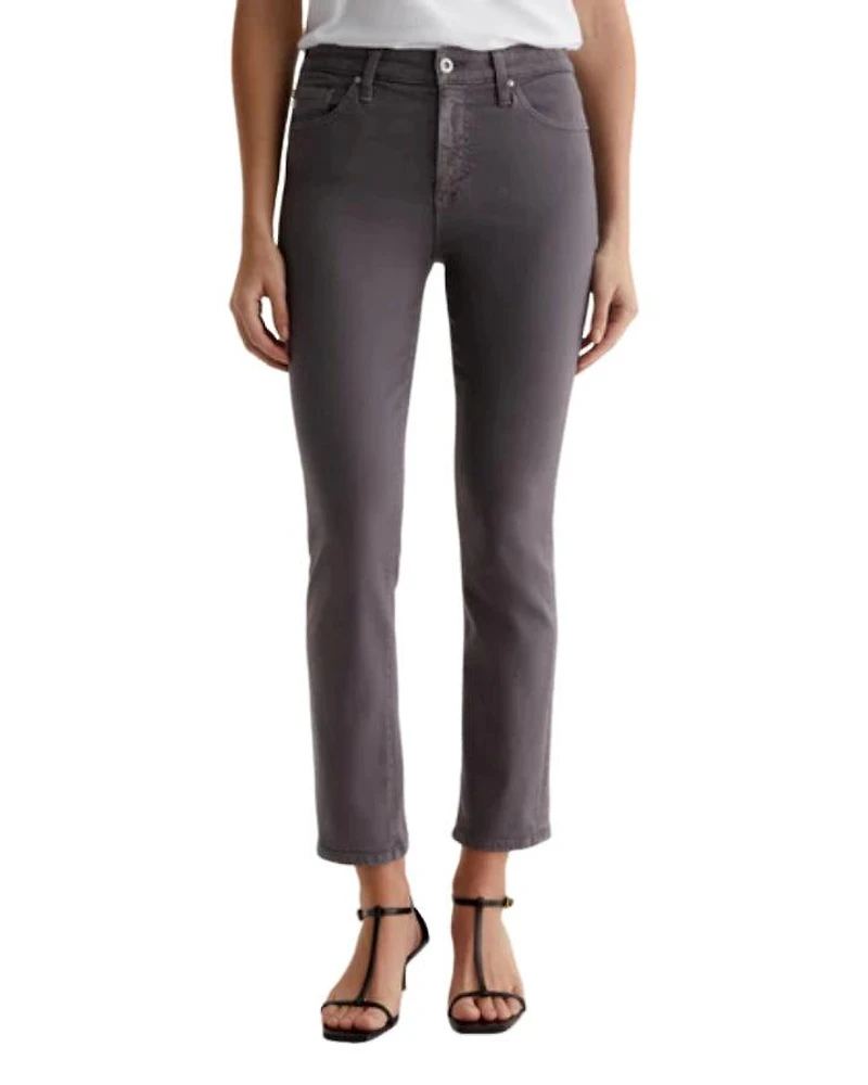 AG Jeans Mari Slim Crop Misty Grey Pant
