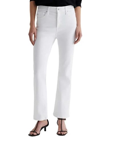 Adriano Goldschmied Jeans Farrah Boot Crop Gallery White
