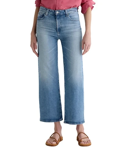 Adriano Goldschmied Jeans Saige Wide Leg Crop Helios