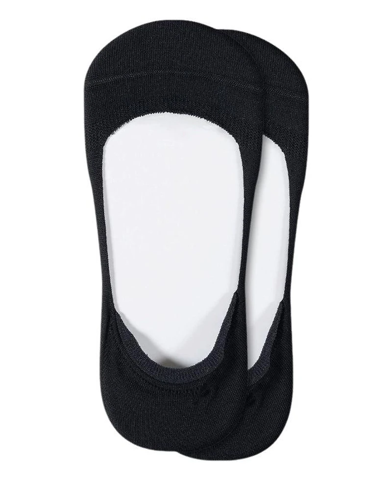 Bleu Foret Low-Cut Invisible Cotton Socks Twin Pack