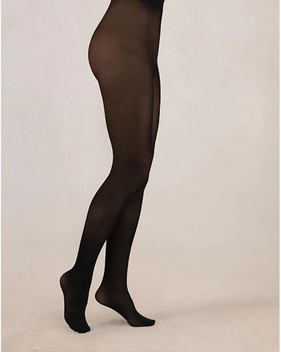 Bleu Foret Velvet Ultra Opaque 80D Tight