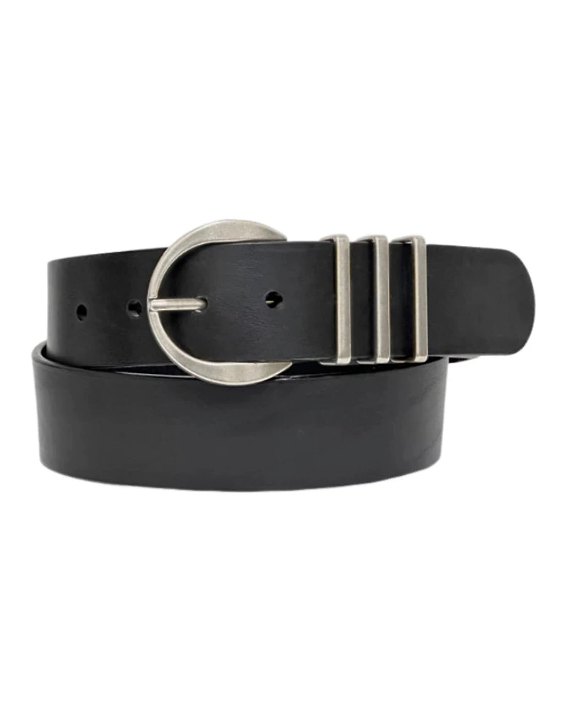 Brave Kiku Raw Washed Leather Belt