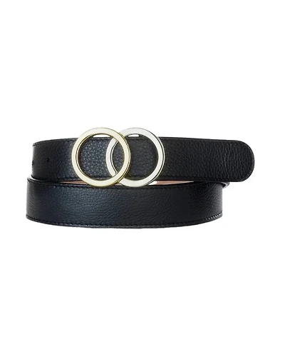Brave Otir Black Pebble Leather Belt