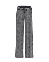Cambio Ava Check Wide Leg Pant