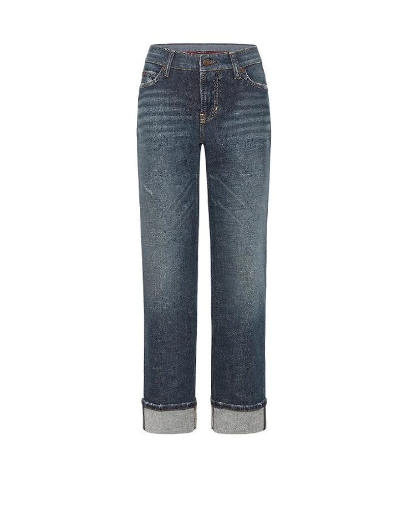 Cambio Paris Straight Leg Roll Hem Jenas