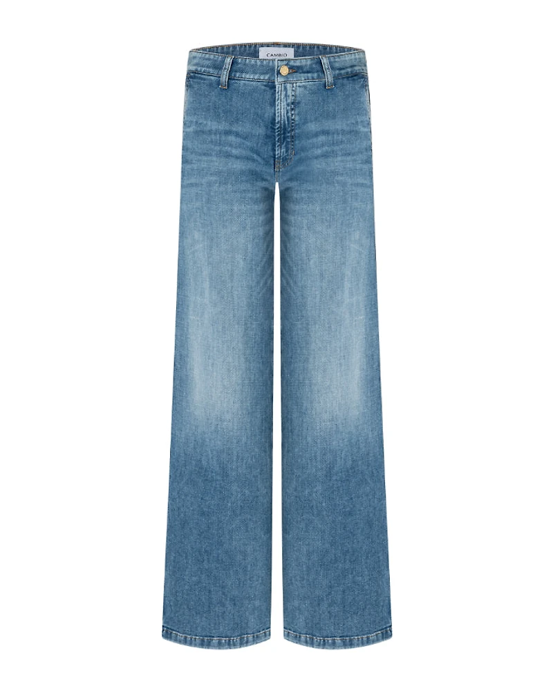 Cambio Alek Denim Full Length Boot Cut Jean