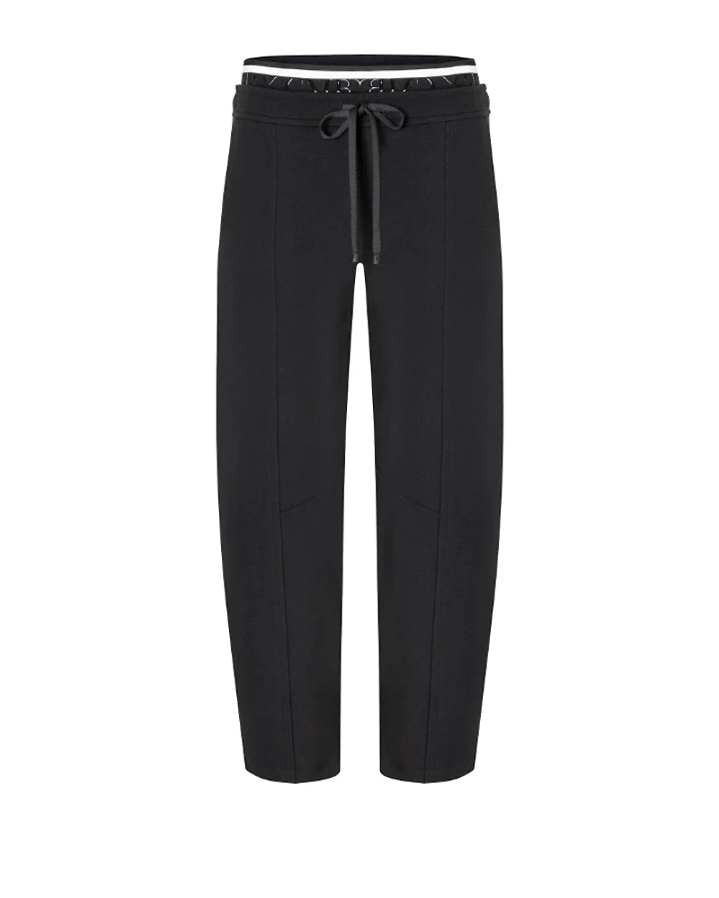 Cambio Eden Double Waist Drawstring Ankle Pant