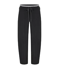 Cambio Eden Double Waist Drawstring Ankle Pant