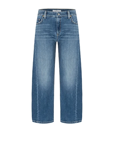 Cambio Oria Denim Wide Leg Crop Jean