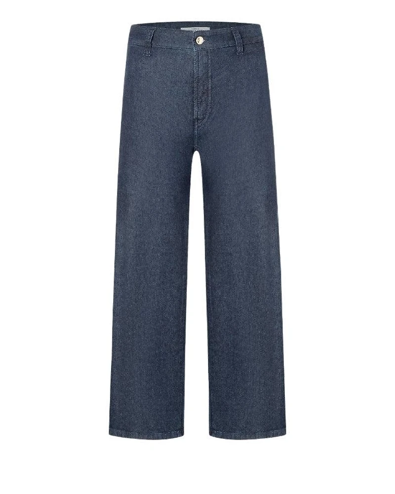 Cambio Wide Leg Cropped Jeans