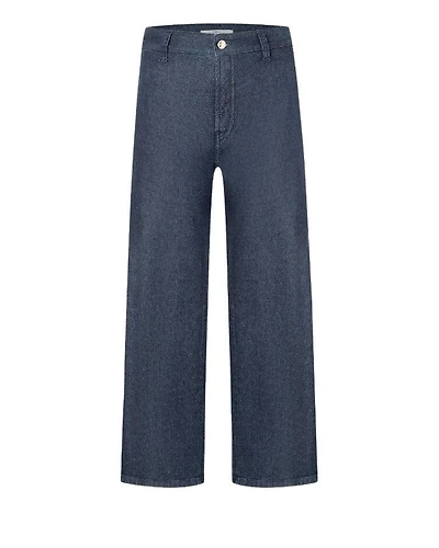 Cambio Wide Leg Cropped Jeans