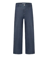 Cambio Wide Leg Cropped Jeans