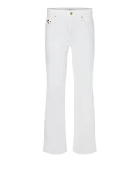 Cambio Francesca Pocket Detail White Jeans