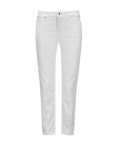 Cambio Piper Short White Denim Jeans