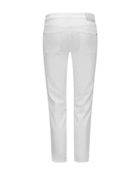Cambio Piper Short White Denim Jeans