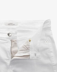 Cambio Piper Short White Denim Jeans
