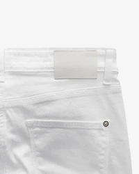 Cambio Piper Short White Denim Jeans