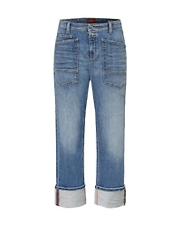 Cambio Giuli Denim Pocket Crop Jean