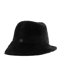 Cinzia Rocca Wool Asymmetric Fedora Fur Hat