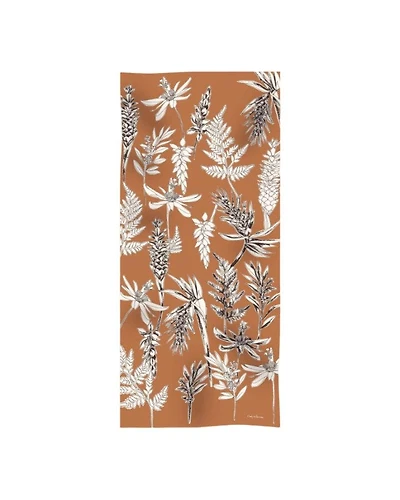 Cinzia Rocco Foulard Leaf Print Oblong Scarf