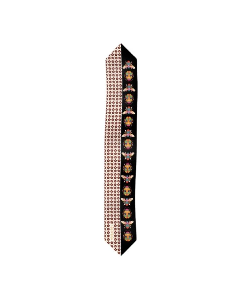Cinzia Rocca Foulard Mini Lady Bug Ribbon Scarf