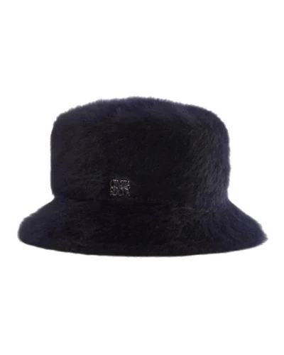 Cinzia Rocca Fur Effect Wool Bucket Hat