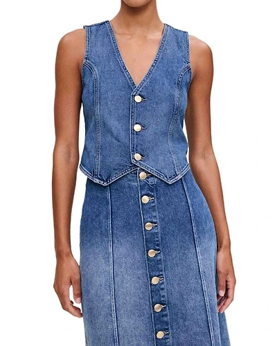 DL1961 Denim Fitted Vest